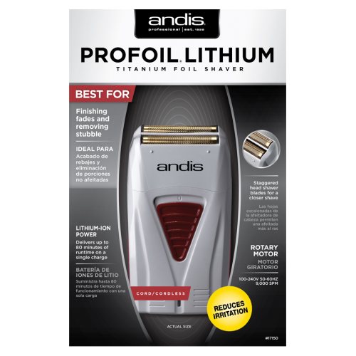 ANDIS ProFoil® Lithium Titanium Foil Shaver #17150